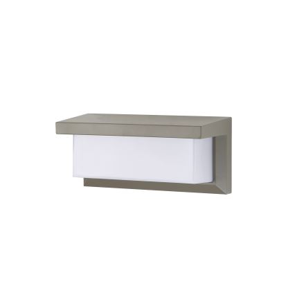 Brilagi - LED Екстериорен аплик със сензор BRICKY LED/12W/230V сив IP54