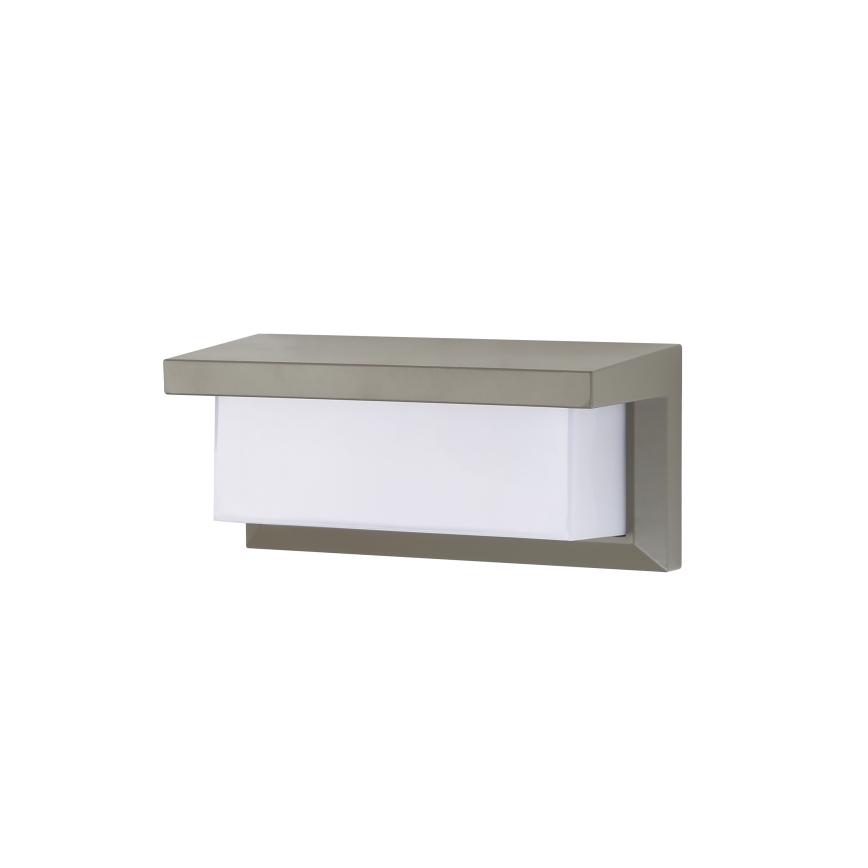 Brilagi - LED Екстериорен аплик със сензор BRICKY LED/12W/230V сив IP54