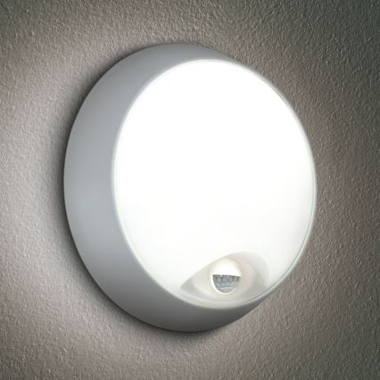 Brilagi - LED Екстериорен аплик със сензор 2в1 BULKHEAD LED/20W/230V IP65