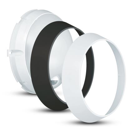 Brilagi - LED Екстериорен аплик със сензор 2в1 BULKHEAD LED/20W/230V IP65