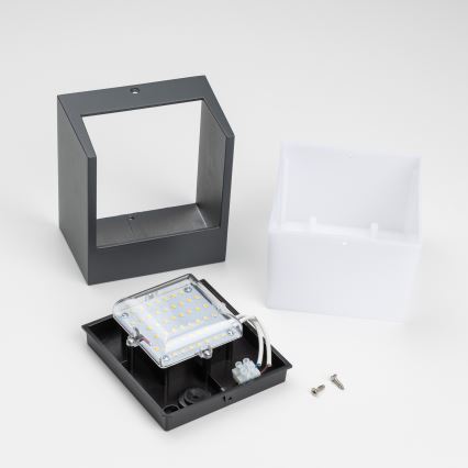 Brilagi - LED Екстериорен аплик TERNI LED/12W/230V антрацит IP44