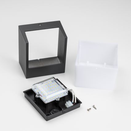 Brilagi - LED Екстериорен аплик TERNI LED/12W/230V черен IP44