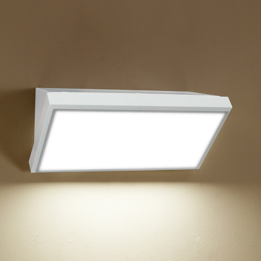 Brilagi - LED Екстериорен аплик TRIANGLE LED/20W/230V бял IP65