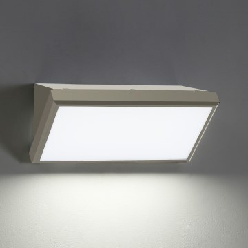 Brilagi - LED Екстериорен аплик TRIANGLE LED/20W/230V сив IP65
