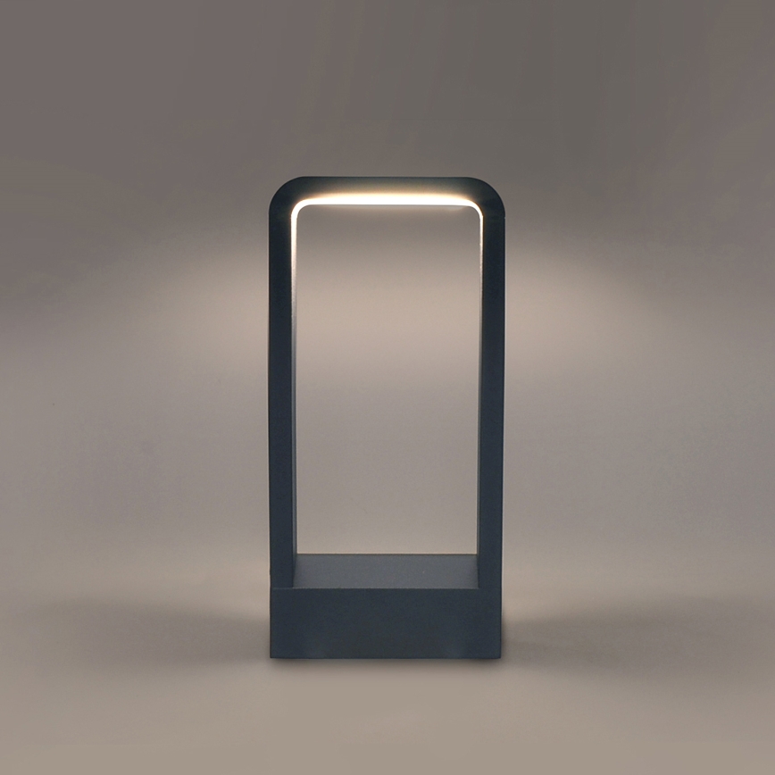 Brilagi - LED Екстериорна лампа BARI LED/7W/230V 3000/4000/6000K антрацит IP54 30 см