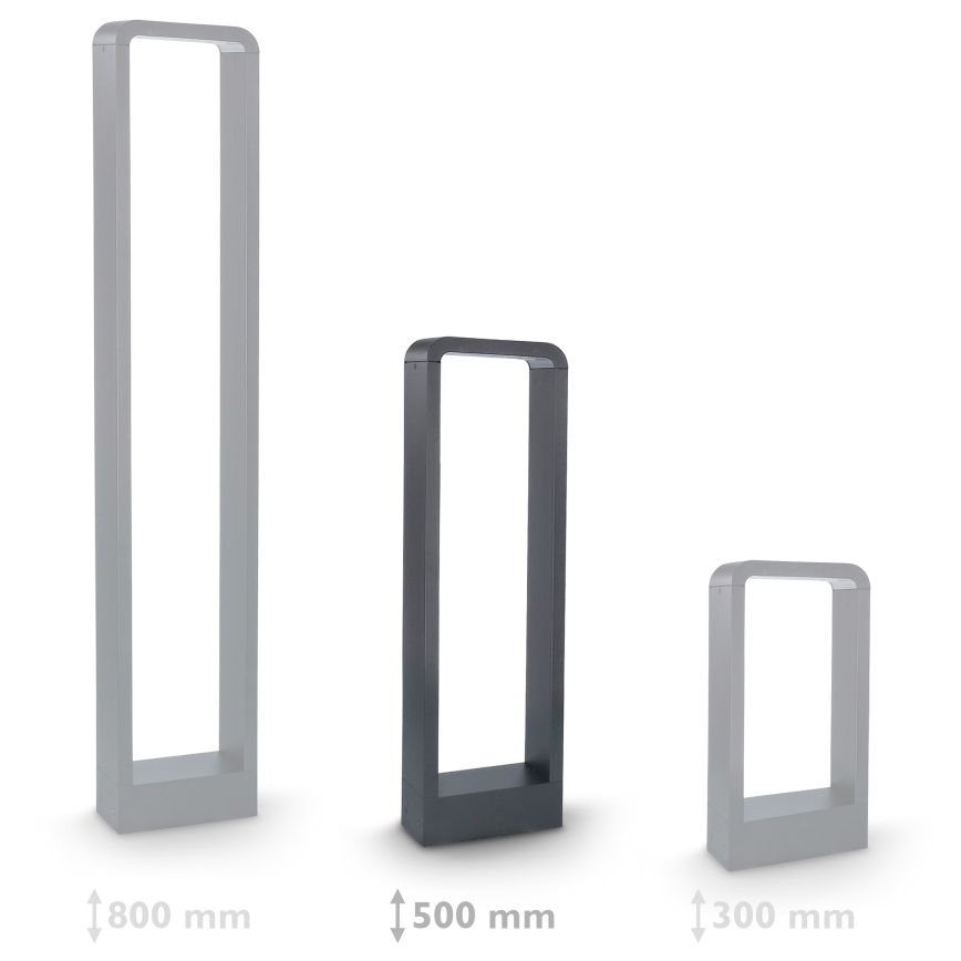 Brilagi - LED Екстериорна лампа BARI LED/7W/230V 3000/4000/6000K антрацит IP54 50 см