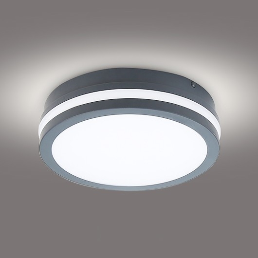 Brilagi - LED Екстериорна лампа BENE LED/18W/230V Ø 22 см антрацит IP54