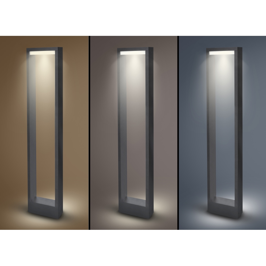 Brilagi - LED Екстериорна лампа RAGUSA LED/7W/230V 3000/4000/6000K антрацит IP54 80 cm