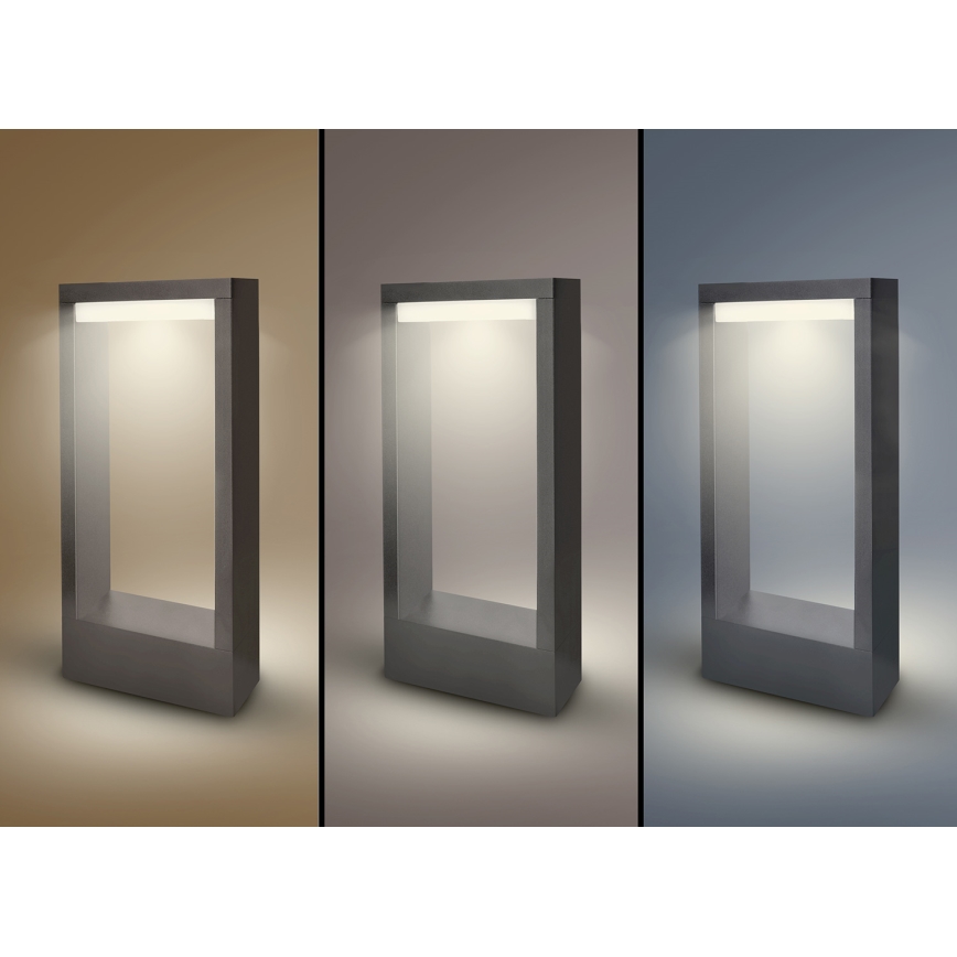 Brilagi - LED Екстериорна лампа RAGUSA LED/7W/230V 3000/4000/6000K антрацит IP54 30 см