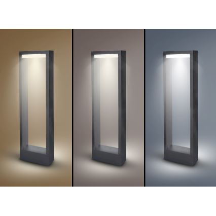 Brilagi - LED Екстериорна лампа RAGUSA LED/7W/230V 3000/4000/6000K антрацит IP54 50 см