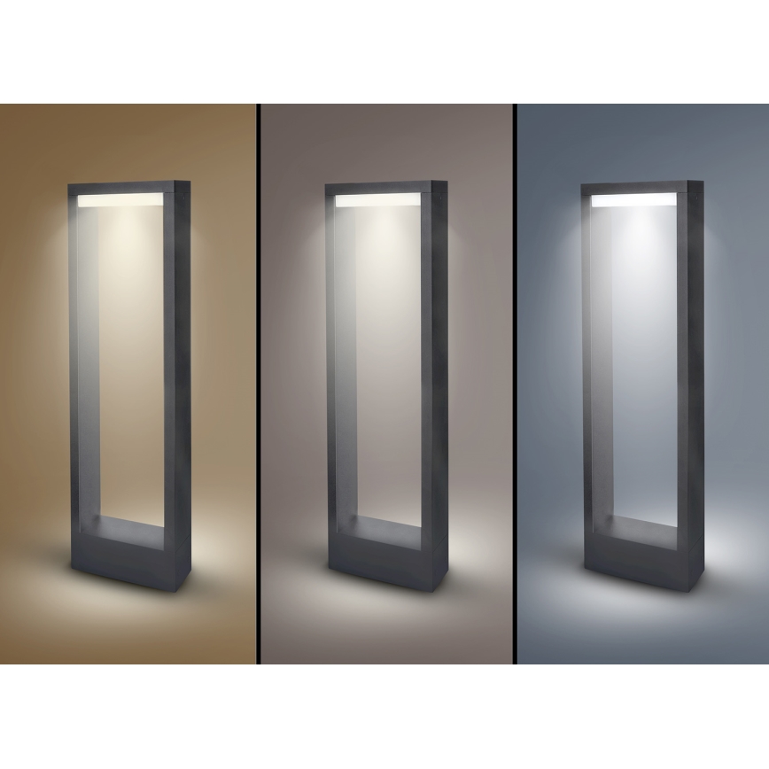 Brilagi - LED Екстериорна лампа RAGUSA LED/7W/230V 3000/4000/6000K антрацит IP54 50 см