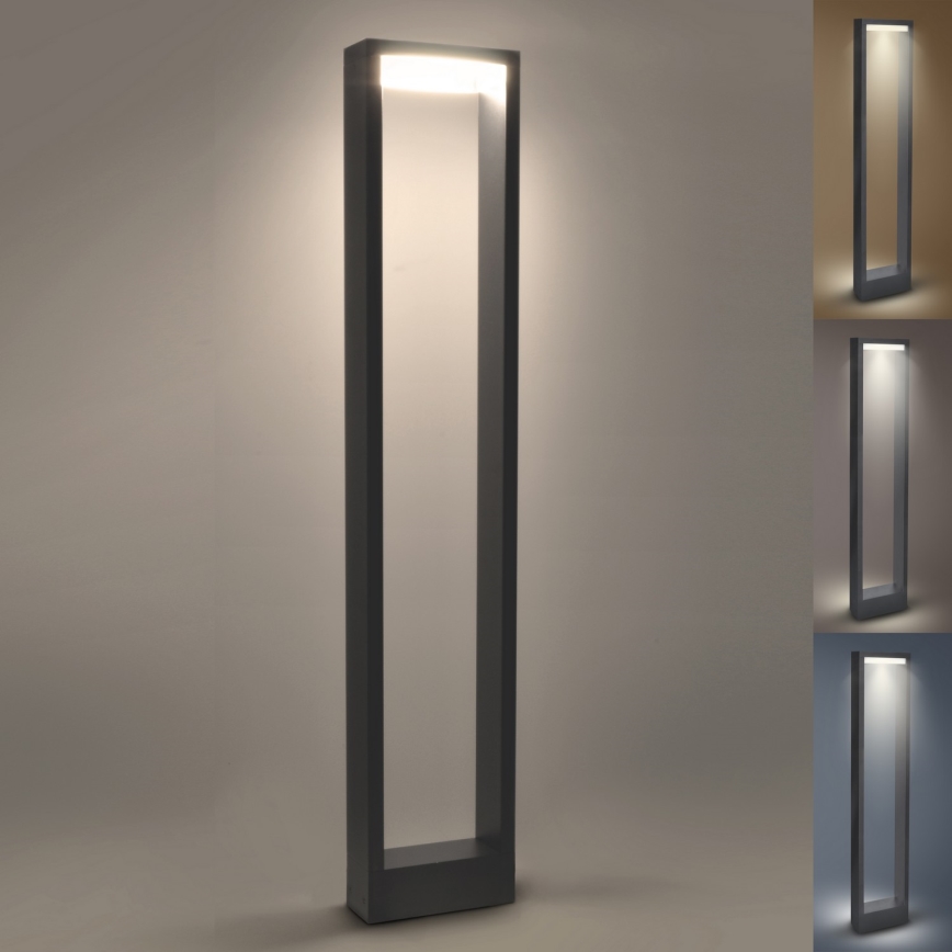 Brilagi - LED Екстериорна лампа RAGUSA LED/7W/230V 3000/4000/6000K антрацит IP54 80 cm
