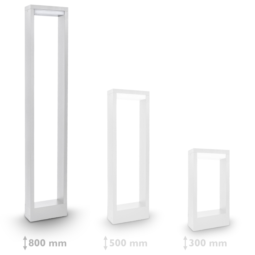 Brilagi - LED Екстериорна лампа RAGUSA LED/7W/230V 3000/4000/6000K бял IP54 80 см