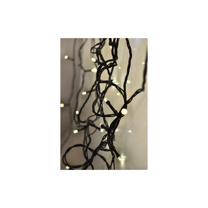 Brilagi - LED Екстериорни Коледни лампички 100xLED/2 функции 15м IP44 топло бели