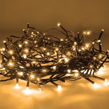 Brilagi - LED Екстериорни Коледни лампички 700xLED/8 функции 75м IP44 топло бели