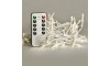 Brilagi - LED Екстериорни Коледни лампички 120xLED/8 функции/3xAA 9,5м IP44 топло бели