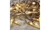 Brilagi - LED Екстериорни Коледни лампички 50xLED/8 функции/3xAA 8м IP44 топло бели