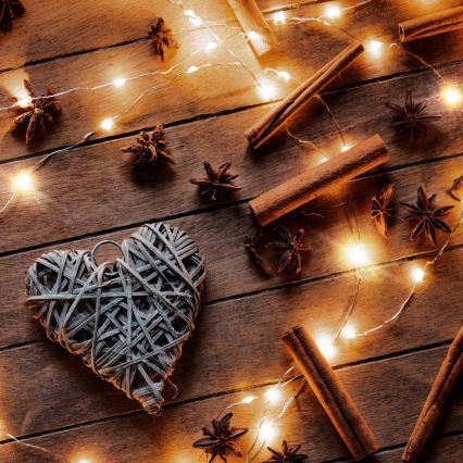 Brilagi - LED  гирлянд 100xLED/3xAA 10m топла бяла светлина