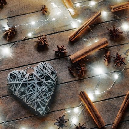 Brilagi - LED гирлянда 100xLED/3xAA 10m студено бяло