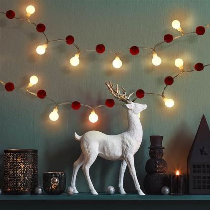 Brilagi - LED  гирлянда 20xLED/2xAA 1,8m топло бяло