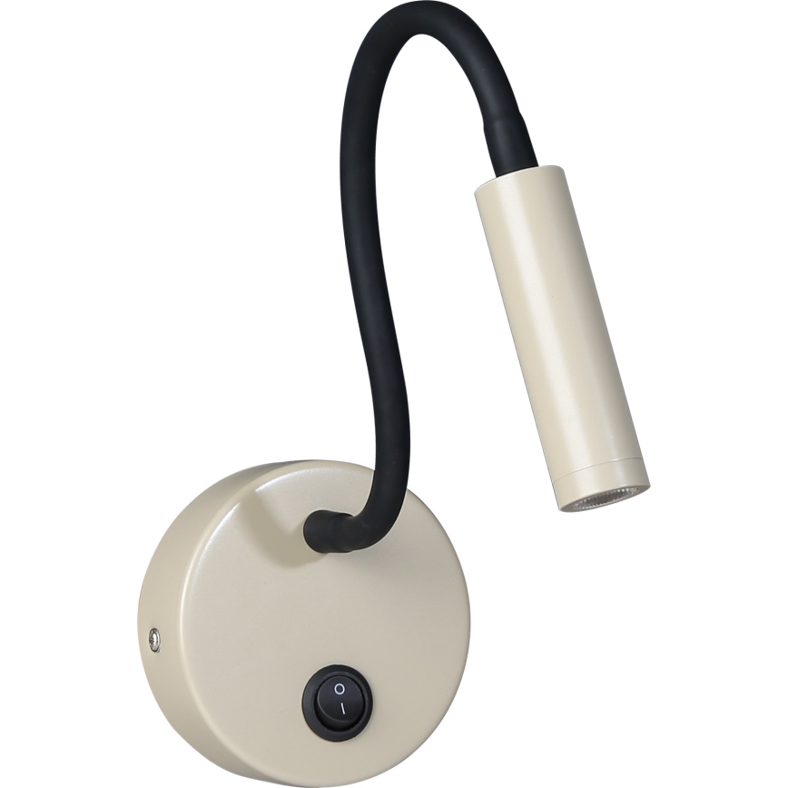 Brilagi - LED Гъвкав аплик MAYA LED/3W/230V 4000K бежов