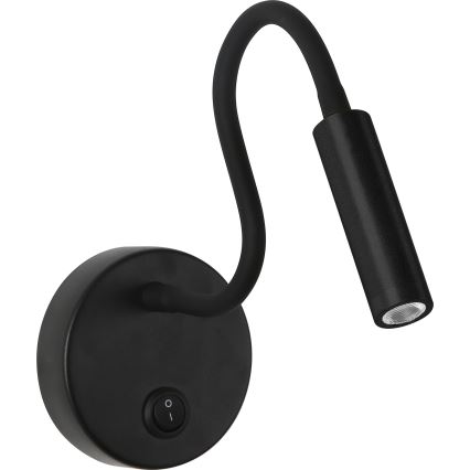 Brilagi - LED Гъвкав аплик MAYA LED/3W/230V 4000K черен