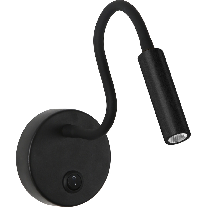 Brilagi - LED Гъвкав аплик MAYA LED/3W/230V 4000K черен