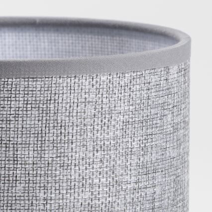 Brilagi - LED Гъвкав аплик NUBILA 1xE27/25W/230V + LED/3W черен/сив