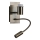 Brilagi - LED Гъвкав аплик NUBILA 1xE27/25W/230V + LED/3W месинг