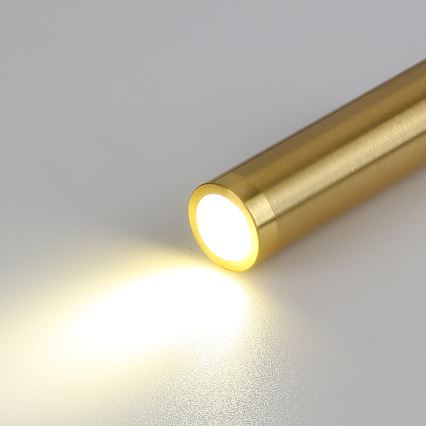 Brilagi - LED Гъвкав аплик с USB порт MAYA LED/3W/230V 4000K черен/златист