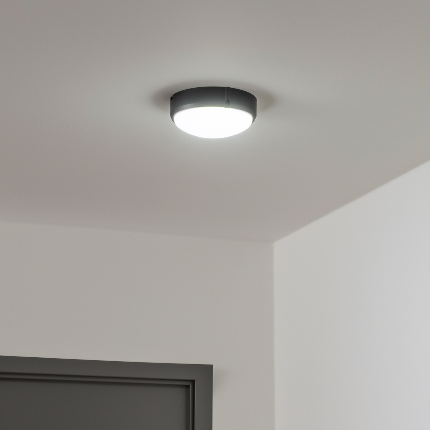 Brilagi - LED Индустриално осветление за таван SIMA LED/12W/230V IP65 черна