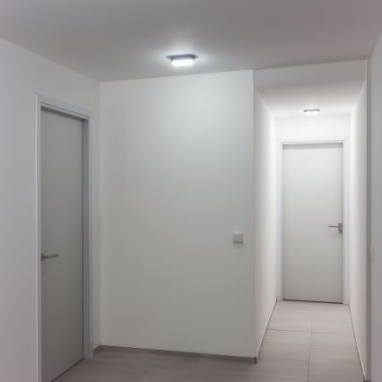 Brilagi - LED Индустриално осветление за таван SIMA LED/12W/230V IP65 черна