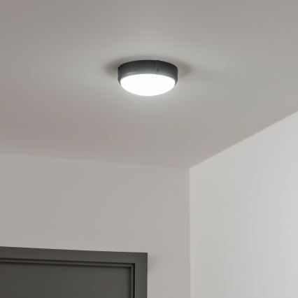 Brilagi - LED Индустриално осветление за таван SIMA LED/12W/230V IP65 черна