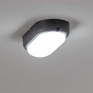 Brilagi - LED Индустриално осветление за таван SIMA LED/12W/230V IP65 черна