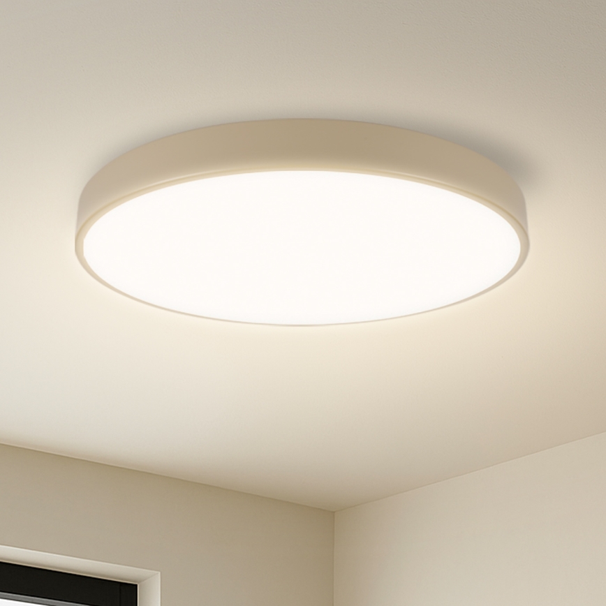 Brilagi - LED Изграждащо таванно осветление POOL SMART LED/60W/230V 3000-6000K Ø 50 см Wi-Fi Tuya бежово + дистанционно управление