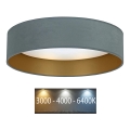 Brilagi - LED Лампа VELVET LED/12W/230V Ø 30 cм 3000K/4000K/6400K ментова/златиста