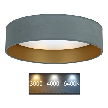 Brilagi - LED Лампа VELVET LED/12W/230V Ø 30 cм 3000K/4000K/6400K ментова/златиста