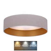 Brilagi - LED Лампа VELVET LED/12W/230V Ø 30 cм 3000K/4000K/6400K кремава/златиста