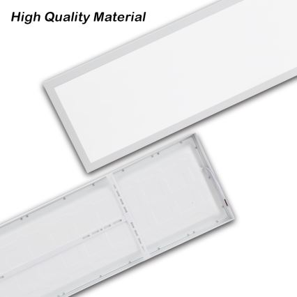 Brilagi - LED Плафон за баня FRAME LED/50W/230V 30x120 см 3000/4000/6000K IP44 бял