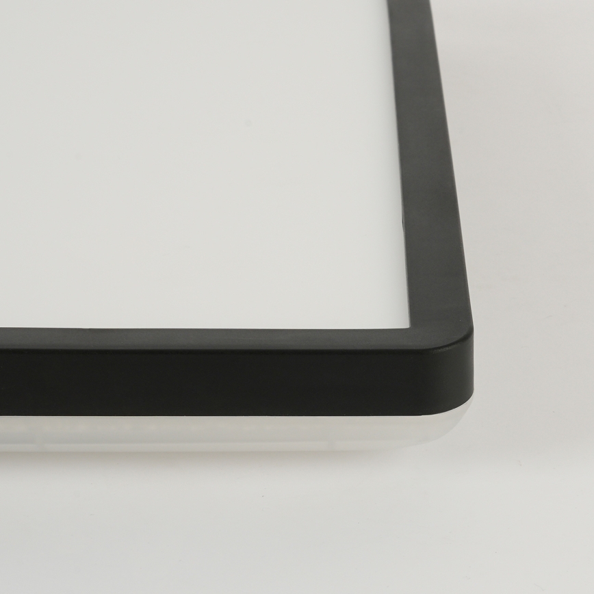 Brilagi - LED Плафон за баня ULTRA SLIM LED/18W/230V 30x30 см черен IP54