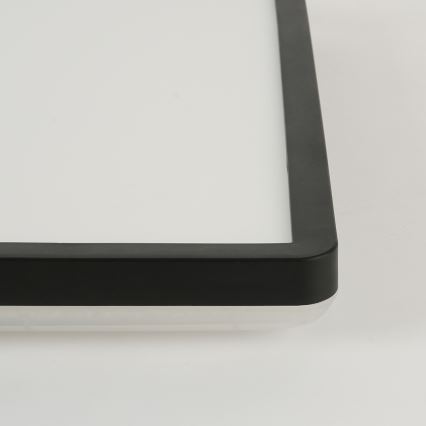 Brilagi - LED Плафон за баня ULTRA SLIM LED/24W/230V 42x42 см черен IP54