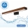 Brilagi - LED Лампа за огледало в баня WOODY MIRROR LED/12W/230V 60 см IP44 дъб череша/черен