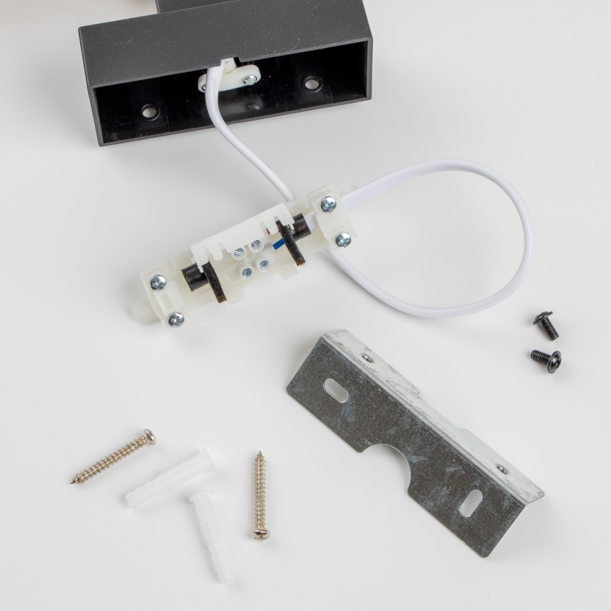 Brilagi - LED Лампа за огледало в баня WOODY MIRROR LED/12W/230V 60 см IP44 дъб орех/черен