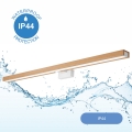 Brilagi - LED Лампа за огледало в баня WOODY MIRROR LED/15W/230V 90 см IP44 дъб/бял