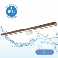 Brilagi - LED Лампа за огледало в баня WOODY MIRROR LED/15W/230V 90 см IP44 дъб орех/бял