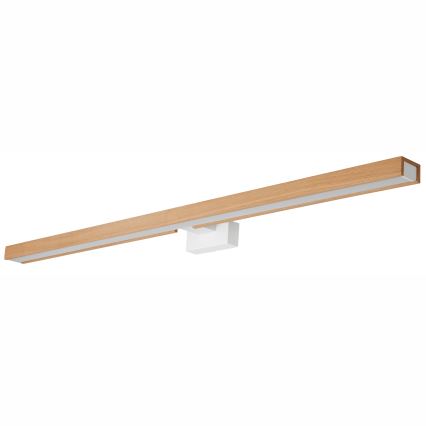 Brilagi - LED Лампа за огледало в баня WOODY MIRROR LED/15W/230V 90 см IP44 дъб/бял