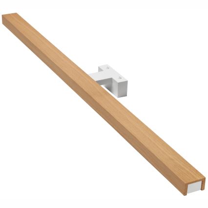 Brilagi - LED Лампа за огледало в баня WOODY MIRROR LED/15W/230V 90 см IP44 дъб/бял