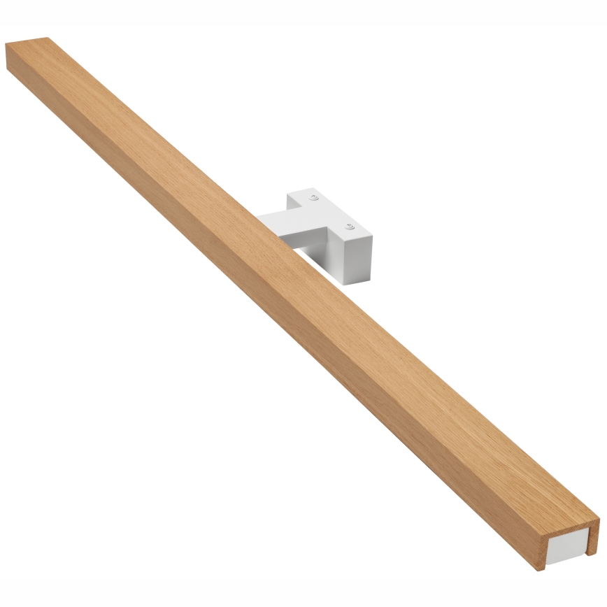 Brilagi - LED Лампа за огледало в баня WOODY MIRROR LED/15W/230V 90 см IP44 дъб/бял