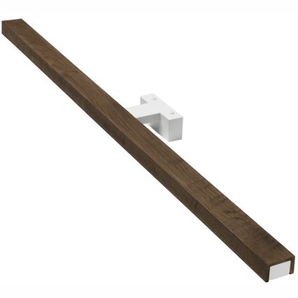 Brilagi - LED Лампа за огледало в баня WOODY MIRROR LED/15W/230V 90 см IP44 дъб орех/бял