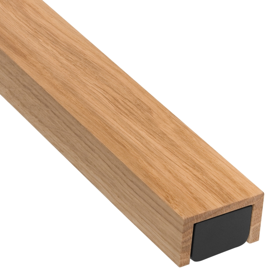 Brilagi - LED Лампа за огледало в баня WOODY MIRROR LED/15W/230V 90 см IP44 дъб/черен